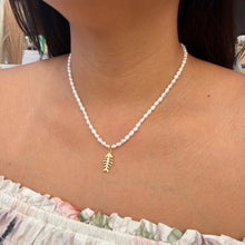 Load image into Gallery viewer, FISHING FOR PEARLS NECKLACE