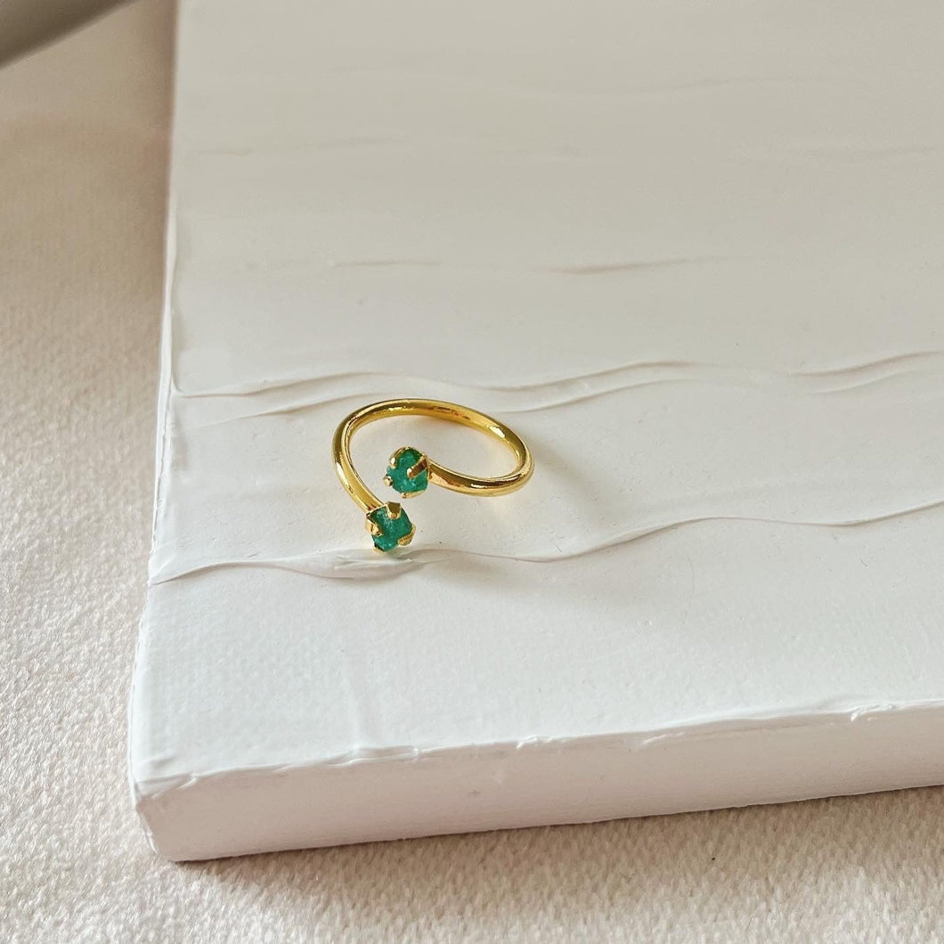 TAYLOR EMERALD RING