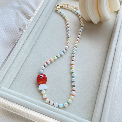 HAPPY FISH NECKLACE