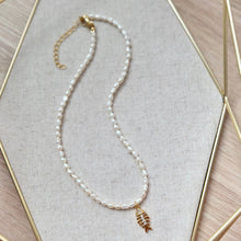 Load image into Gallery viewer, FISHING FOR PEARLS NECKLACE