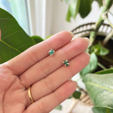 Load image into Gallery viewer, EMERALD STUDS