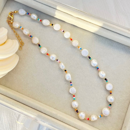 CHUNKY PEARL NECKLACE