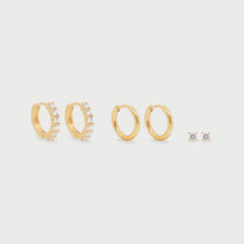 Load image into Gallery viewer, CRYSTAL EARRING SET