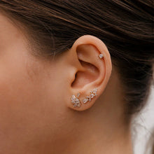 Load image into Gallery viewer, CRYSTAL WAVE EARRINGS