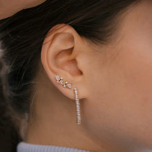 Load image into Gallery viewer, CRYSTAL TRIO EARRINGS