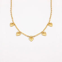 Load image into Gallery viewer, HEART NECKLACE SET