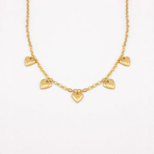 HEART NECKLACE SET