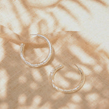 Load image into Gallery viewer, FIONA TEXTURED HOOPS