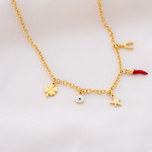 CHARMS NECKLACE SET