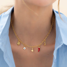 Load image into Gallery viewer, CHARMS NECKLACE SET