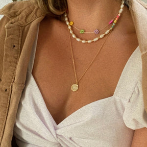 SANTORINI PEARL NECKLACE