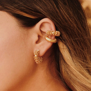 PAULINA GOLD HOOPS