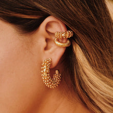 Load image into Gallery viewer, PAULINA GOLD HOOPS