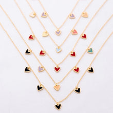 Load image into Gallery viewer, MINI HEARTS NECKLACE SET